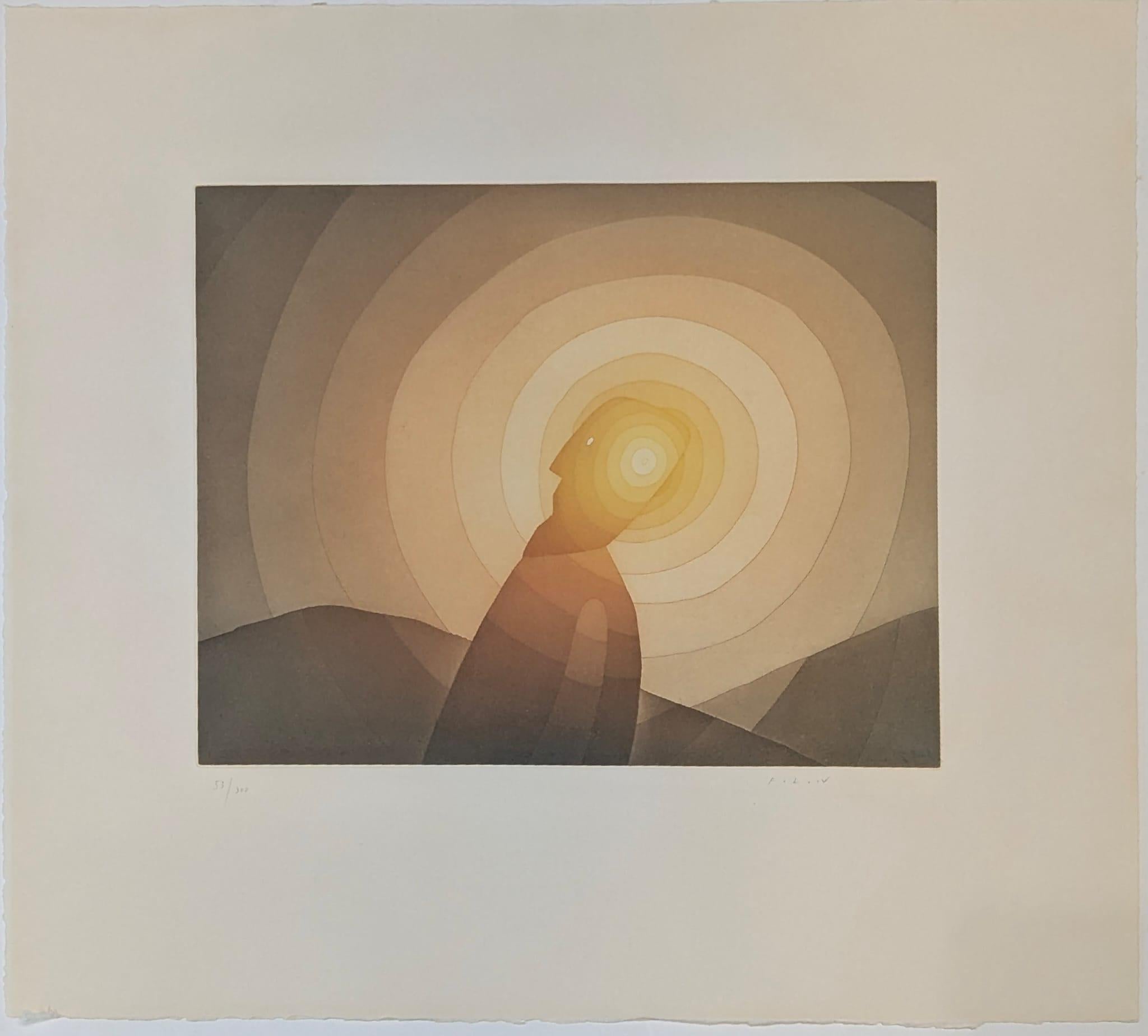 Un son - Print de Jean Michel Folon