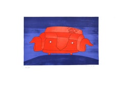 L'Evasion - Lithograph by J.-M. Folon