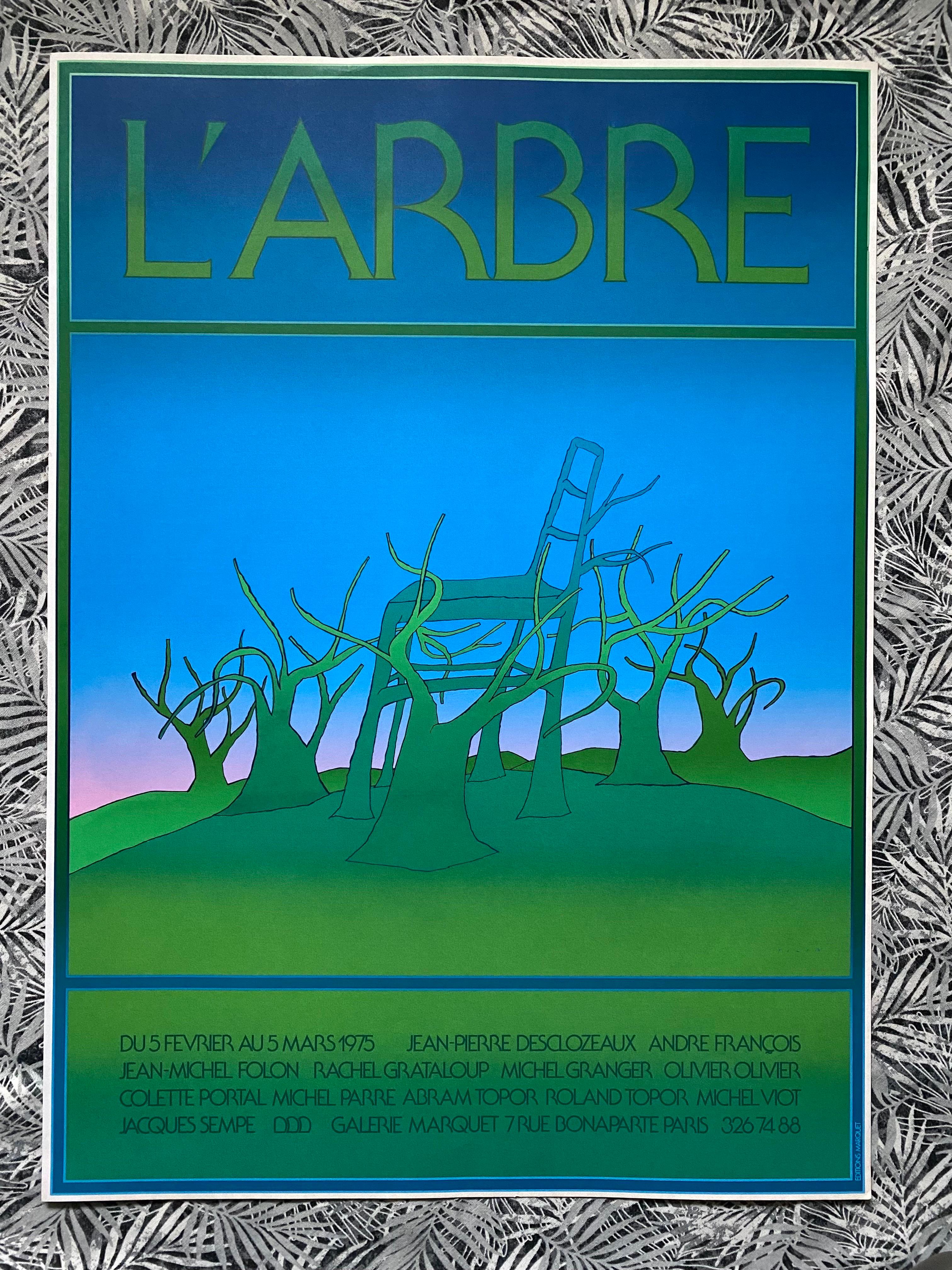 Preciosa serigrafía de 1975 según el bello 