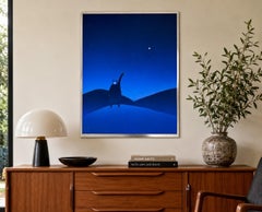 Jean-Michel Folon "Le Silence" Limited Edition Serigraph, Signed & Numbered