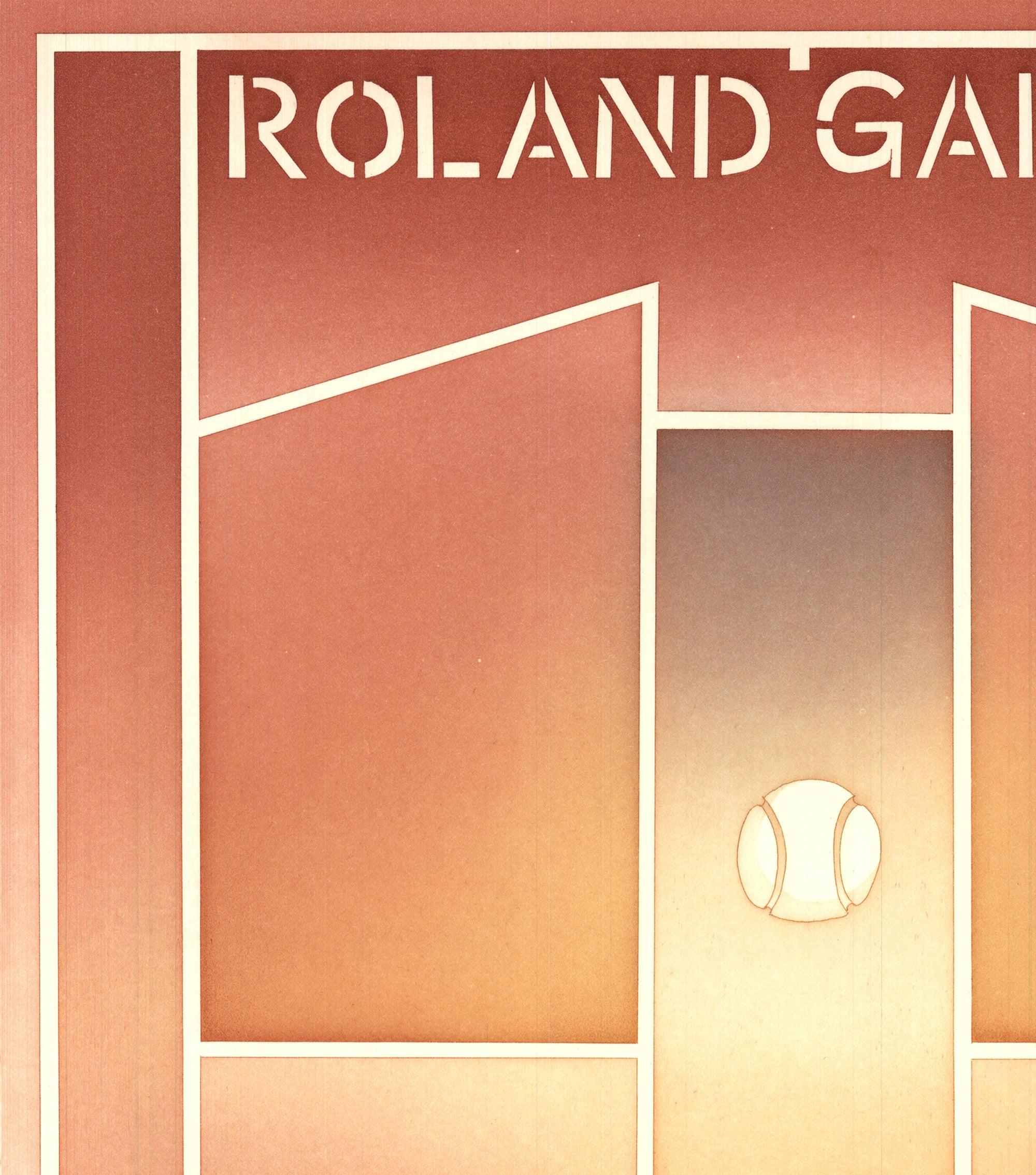 1982 roland garros sign