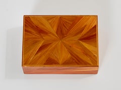 Jean-Michel Franck Straw Marquetry Box, 1930