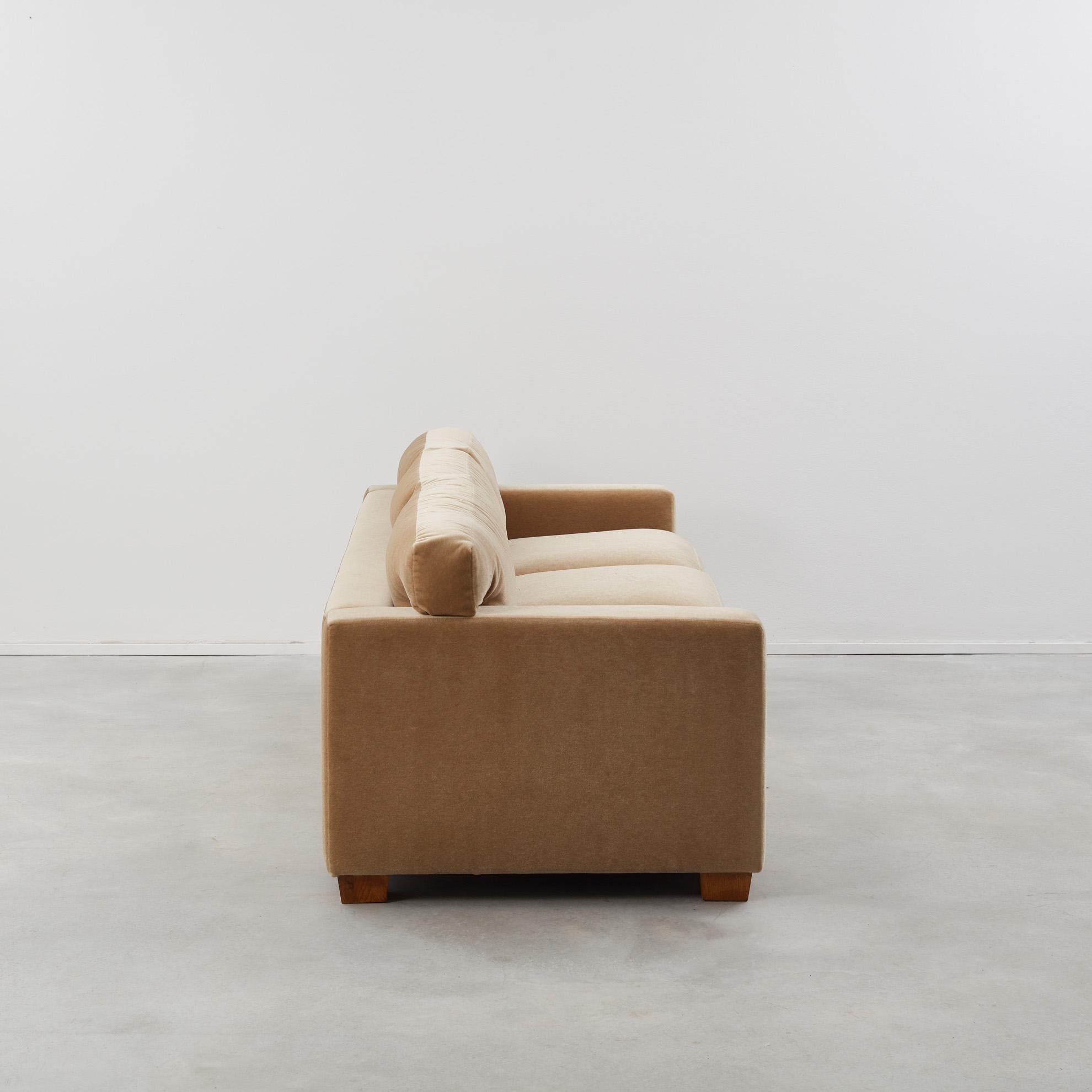 Jean-Michel Frank & Adolphe Chanaux Sofá de tres plazas para Ecart - Francia, años 1980 Francés en venta