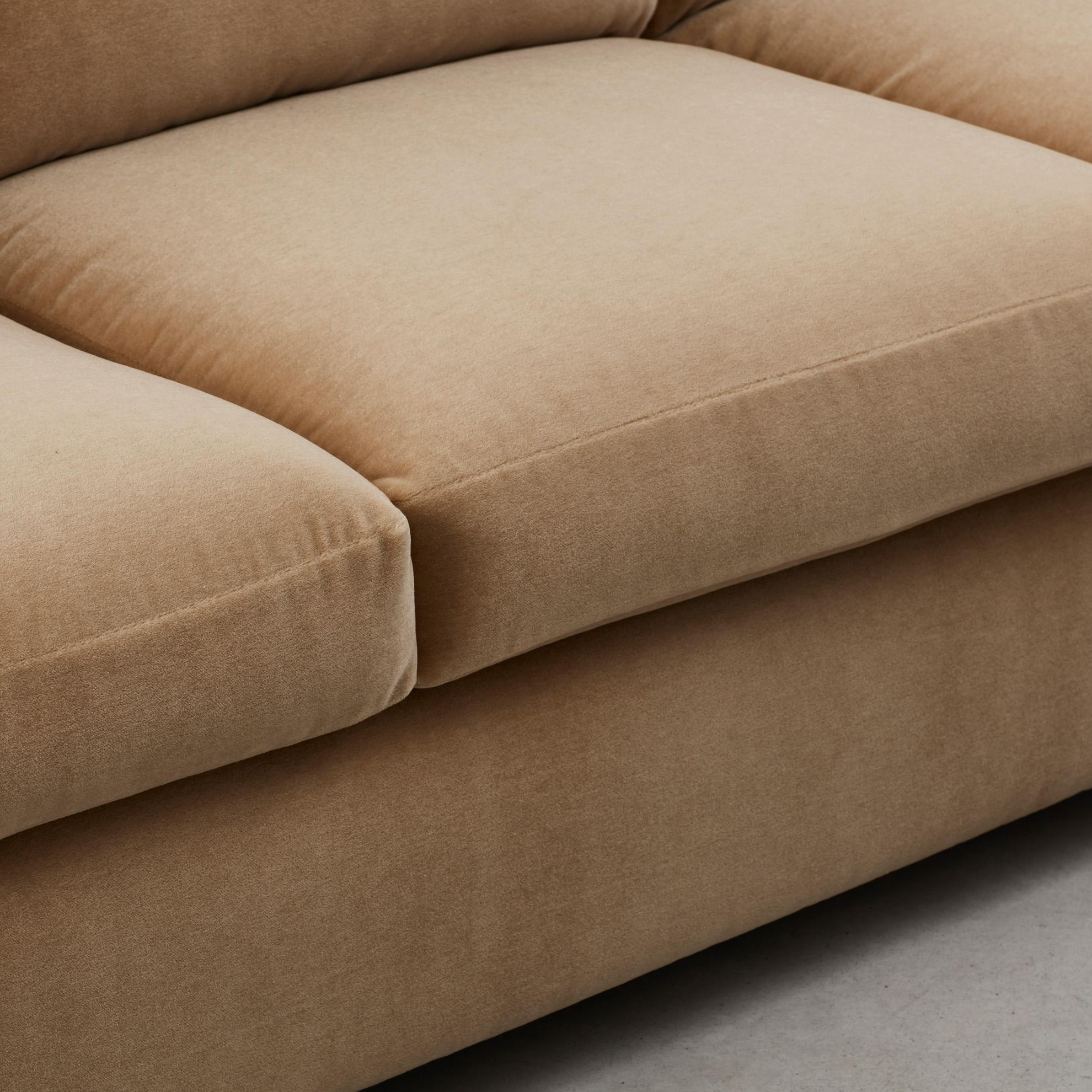 Jean-Michel Frank & Adolphe Chanaux Sofá de tres plazas para Ecart - Francia, años 1980 finales del siglo XX en venta