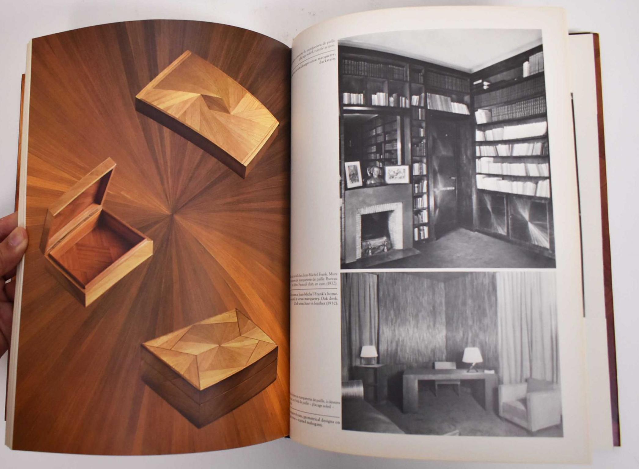 Jean Michel Frank Geometric Straw Marquetry Box, France circa 1930 For Sale 9