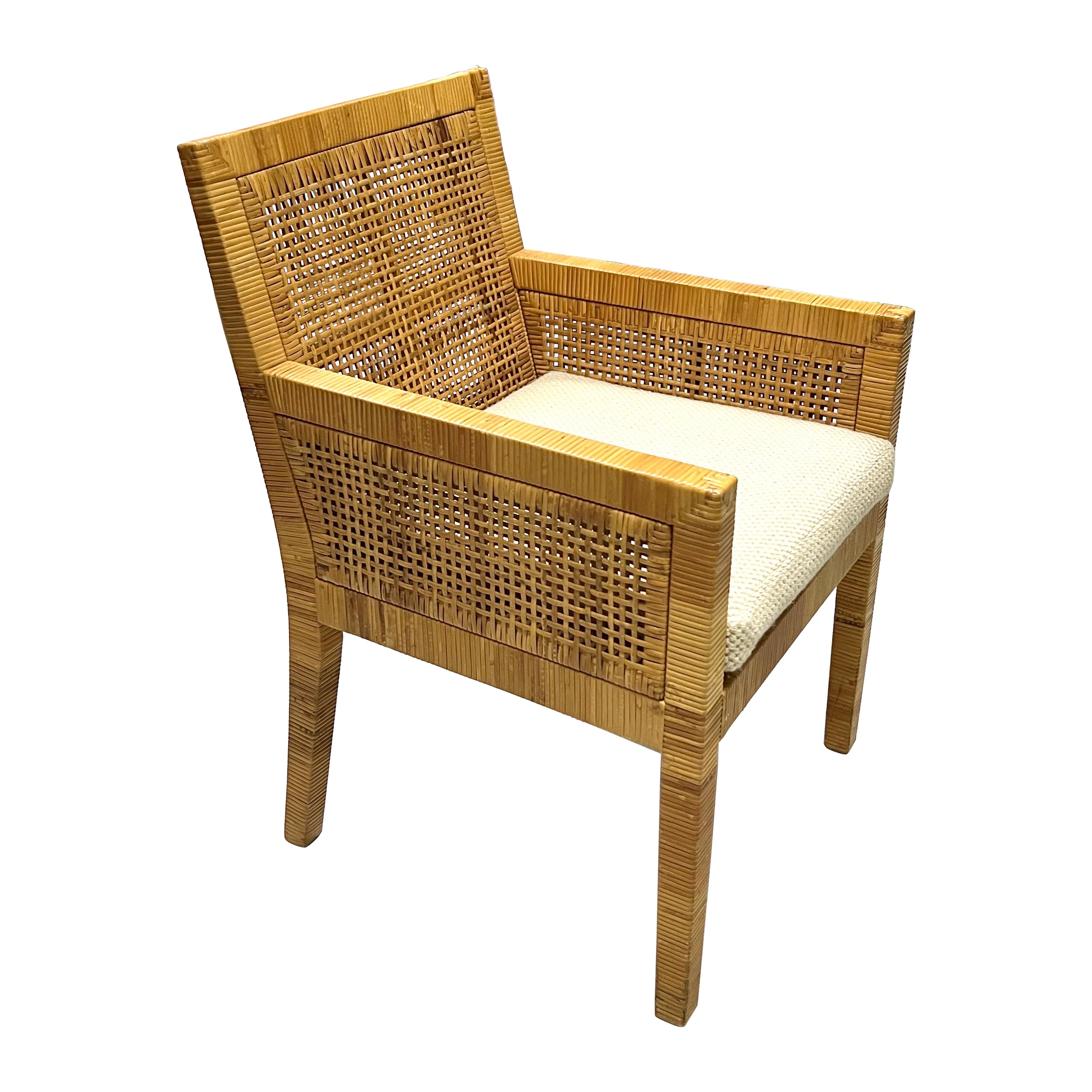Jean Michel Frank Style Arm Chair