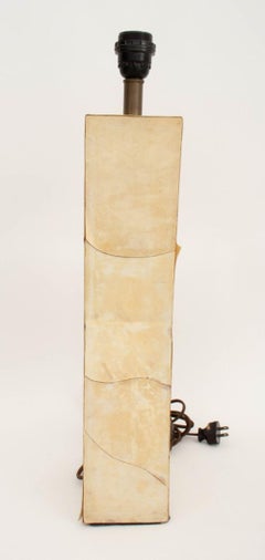 Jean-Michel Frank Style Goatskin Table Lamp