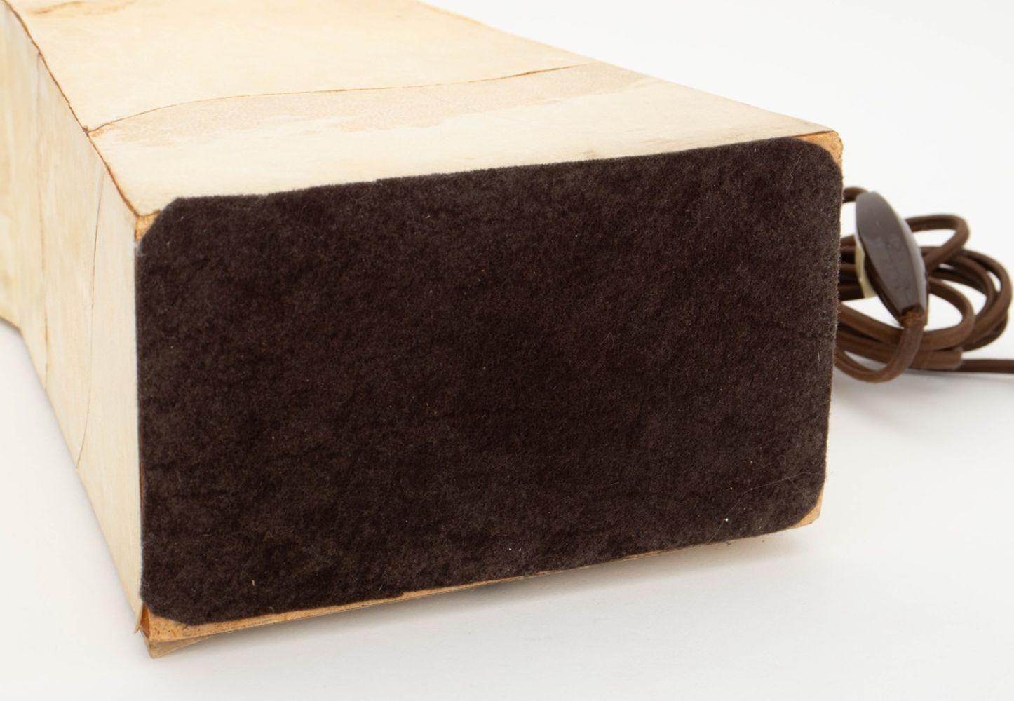 Jean-Michel Frank Style Goatskin Table Lamp For Sale 4