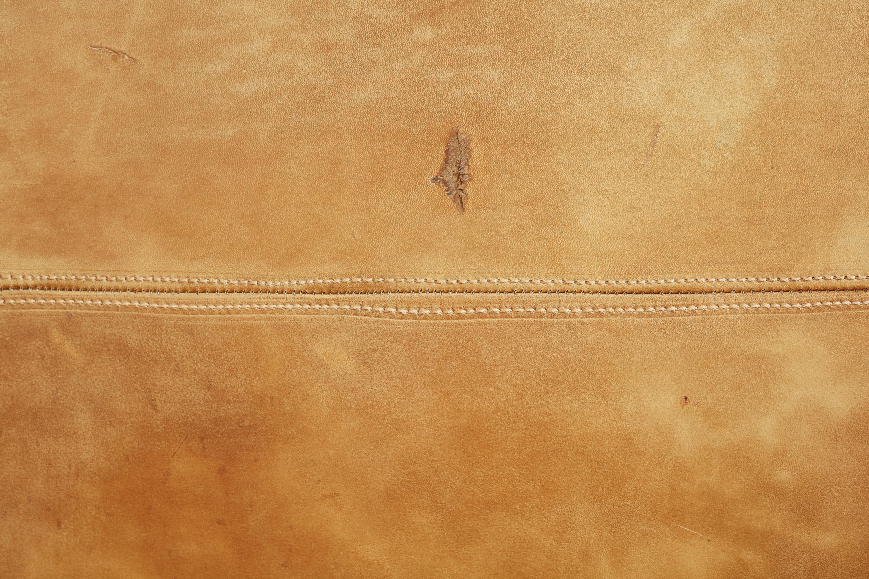 Jean-Michel Frank Style Leather Floor Screen 4