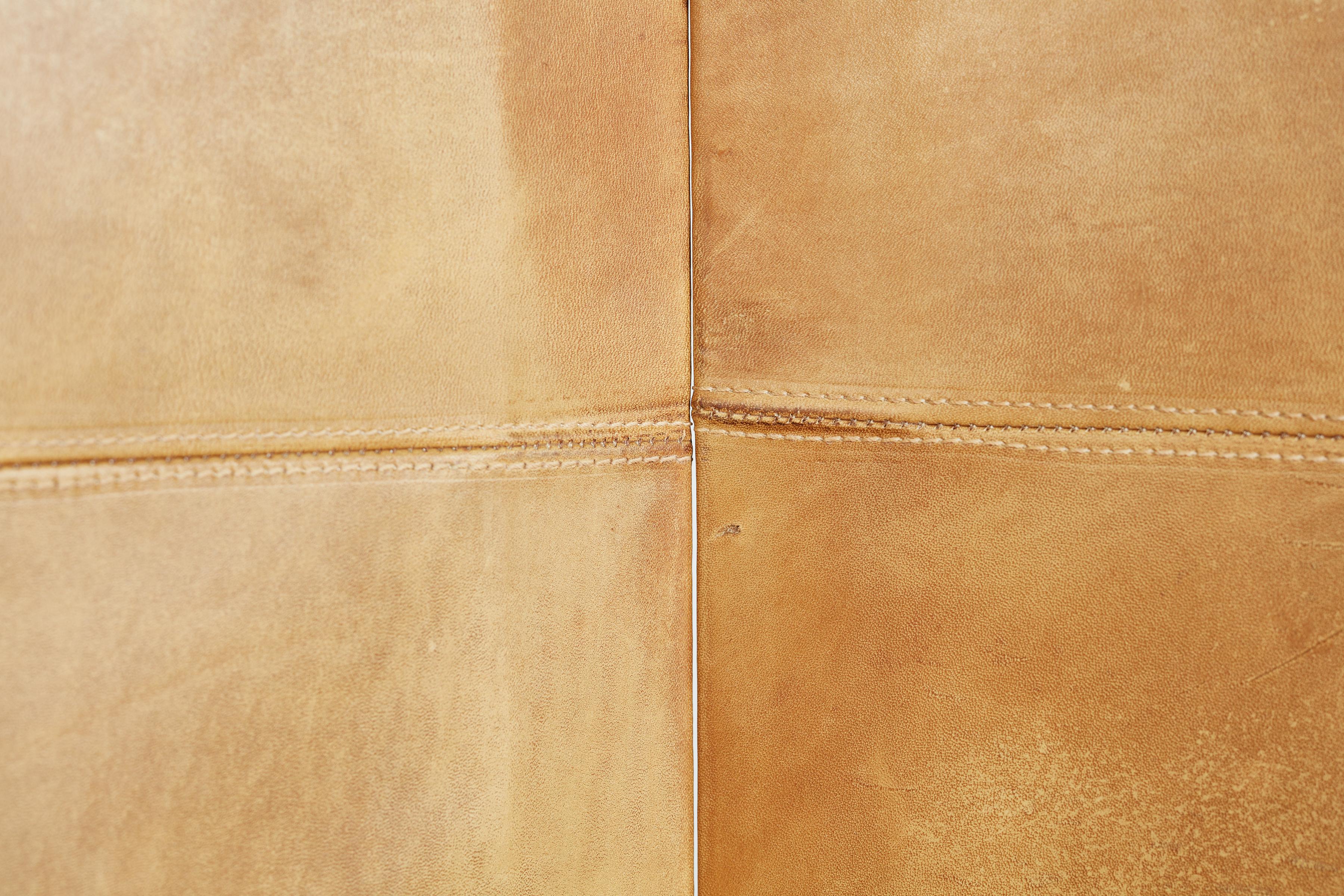 Jean-Michel Frank Style Leather Floor Screen  10