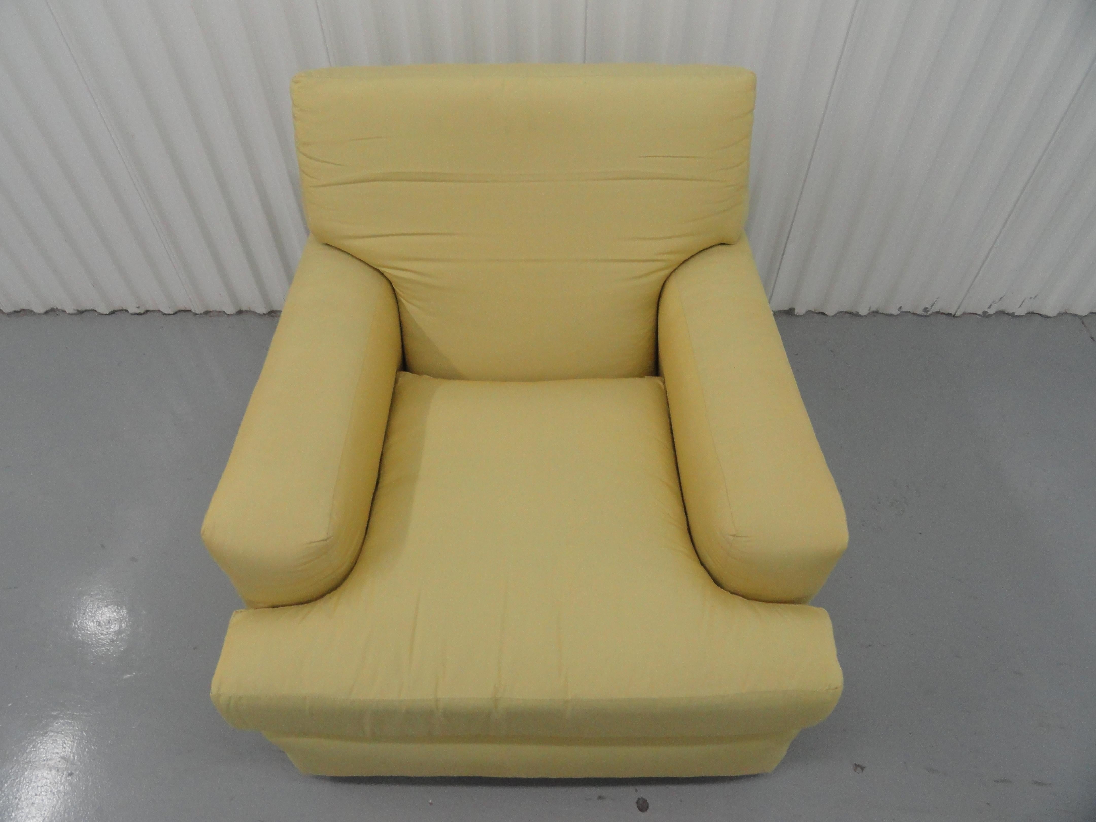 Club chair style based on Jean-Michel Frank Classic 