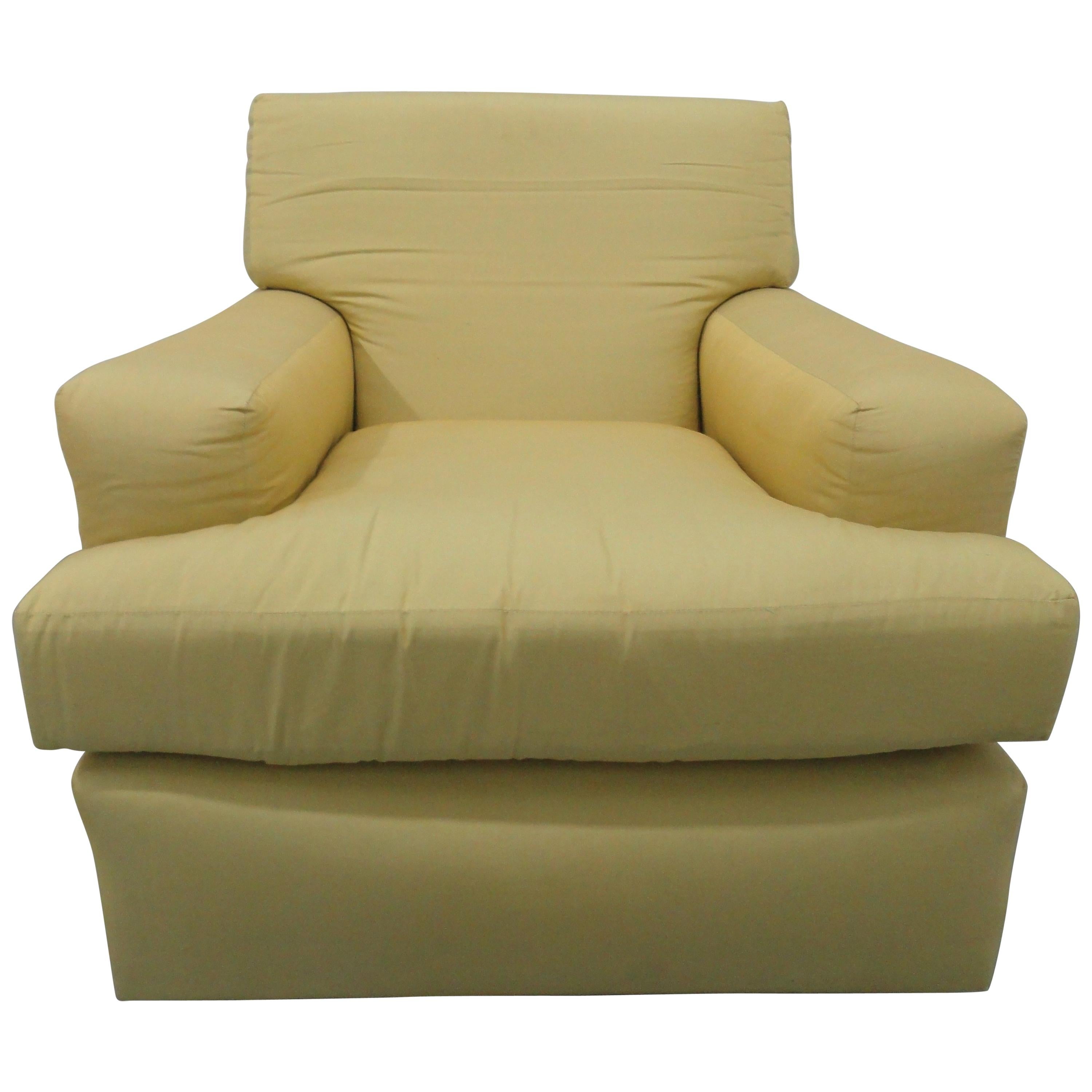 Jean-Michel Frank Style Lounge Chair For Sale