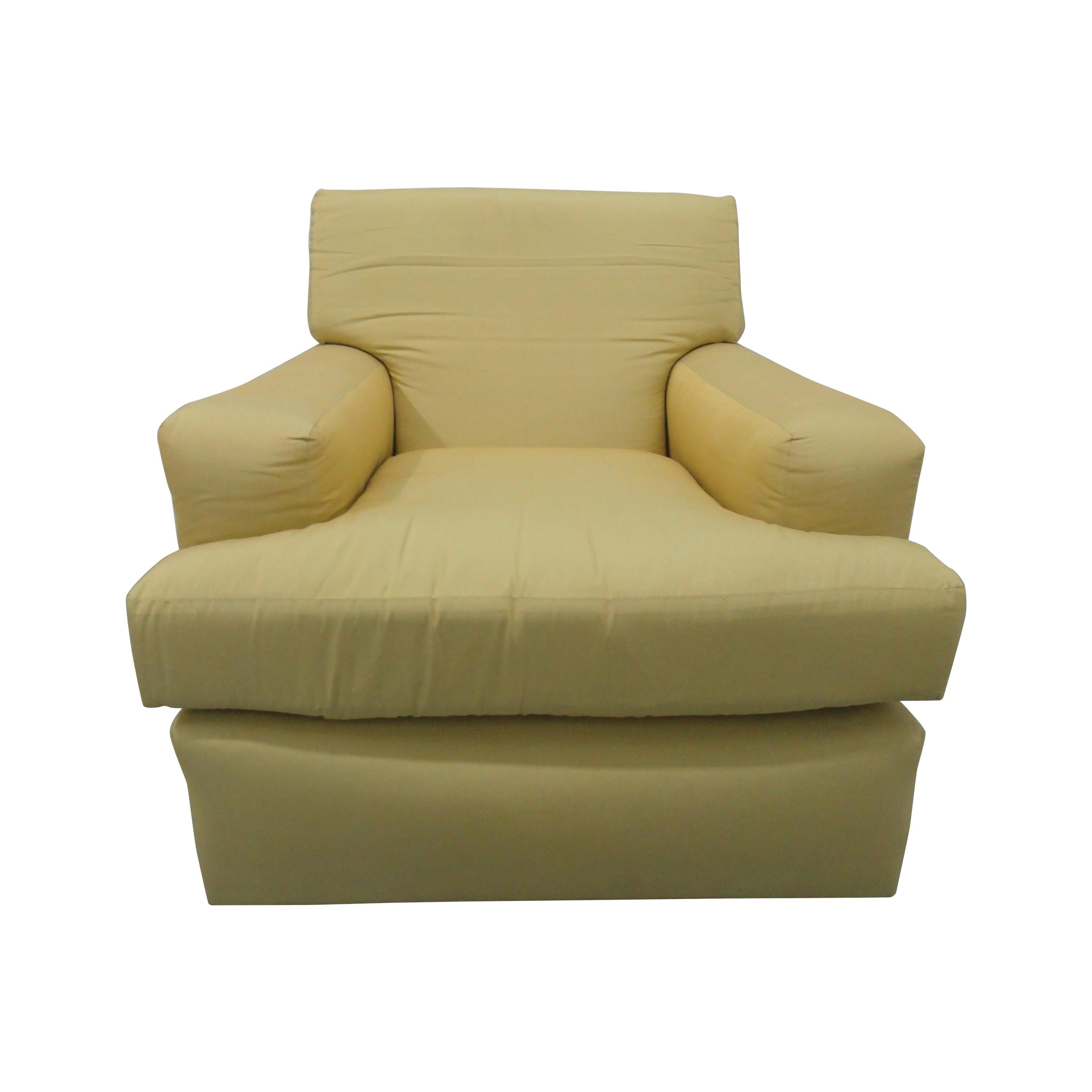 Jean-Michel Frank Style Lounge Chair For Sale