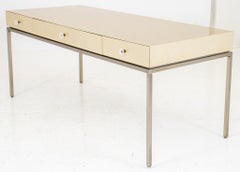 Jean Michel Frank Style Three Drawer Desk