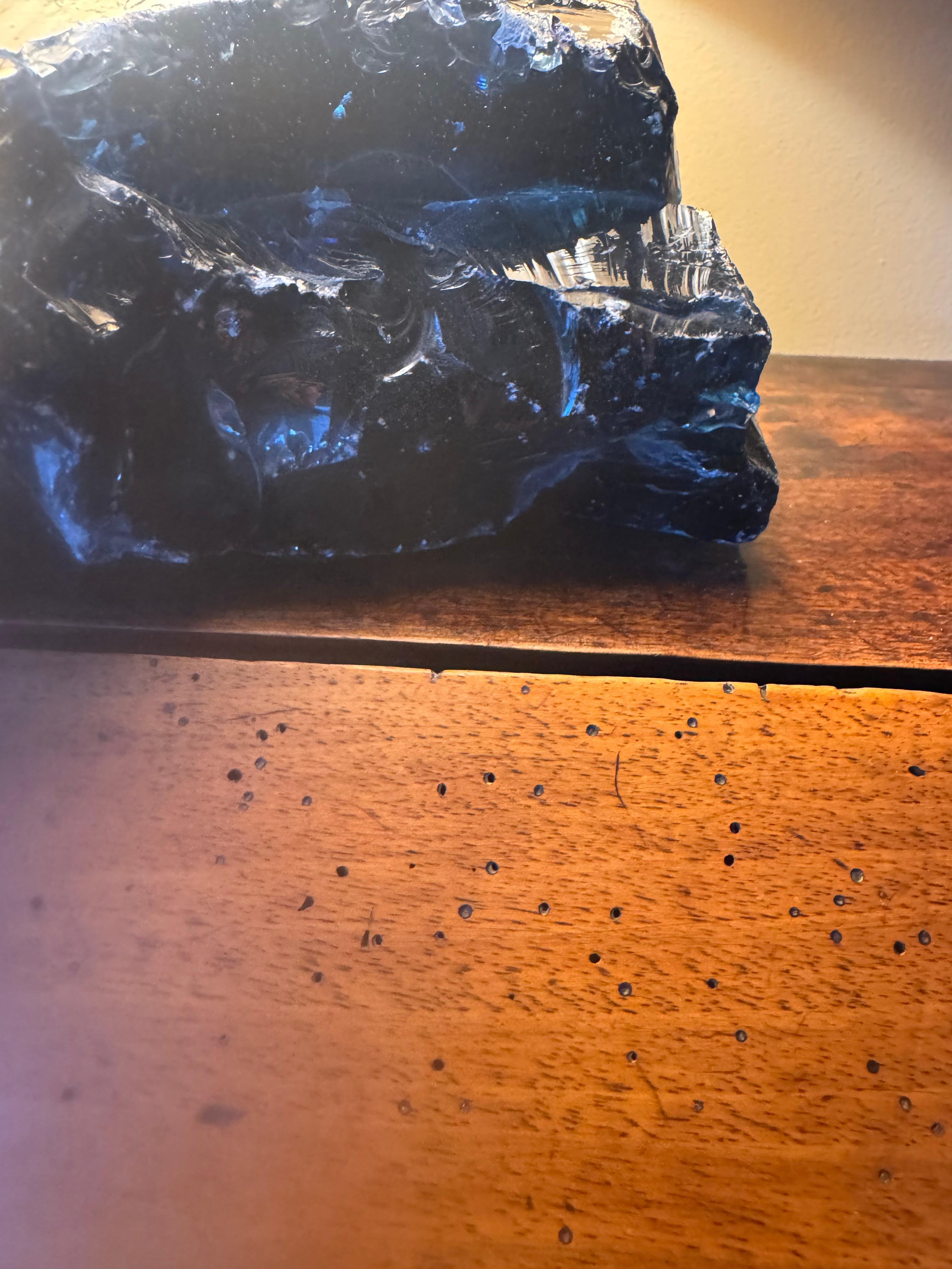 Lámpara de cristal sin pulir estilo Jean-Michel Frank Siglo XXI y contemporáneo en venta