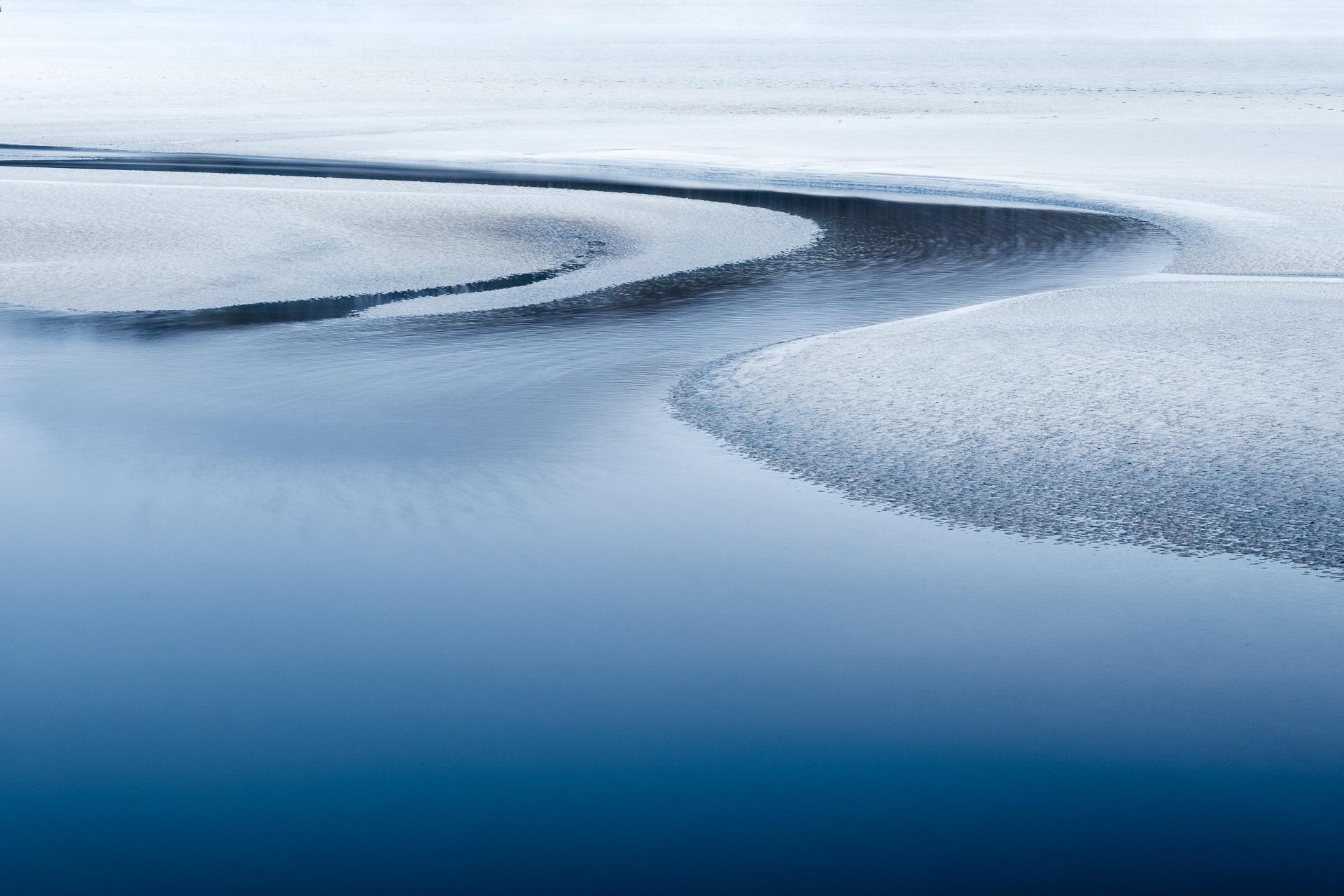 Jean- Michel Lenoir Landscape Photograph - Blue Lining