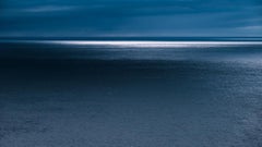 Cobalt - a minimalist sea horizon landscape by french Photographer JM Lenoir