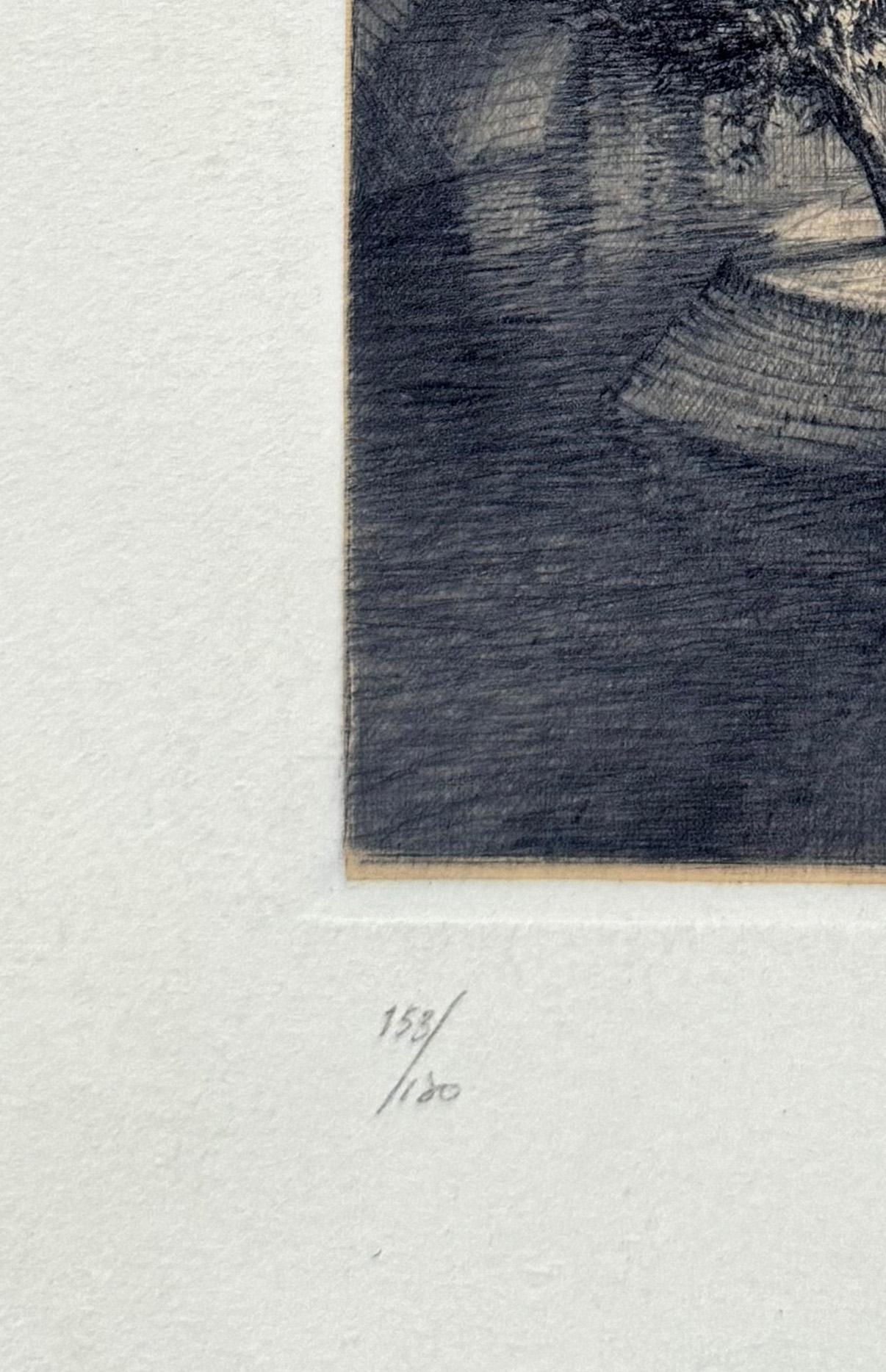 Saint Louis en Ile, por JMM Mathieux-Marie - Print Contemporáneo de Jean Michel Mathieux-Marie