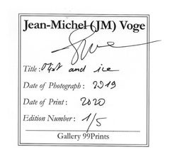 Grönland, Klimawandel, Nebel und Eis, überdimensionale Landschaftsfotografie