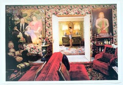 Valentino Home, Rome, Italy, Designer Apartment Interiors with Botero Paintings