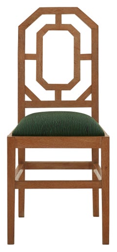 Jean-Michel Wilmotte Cerused Wood Dining Chair