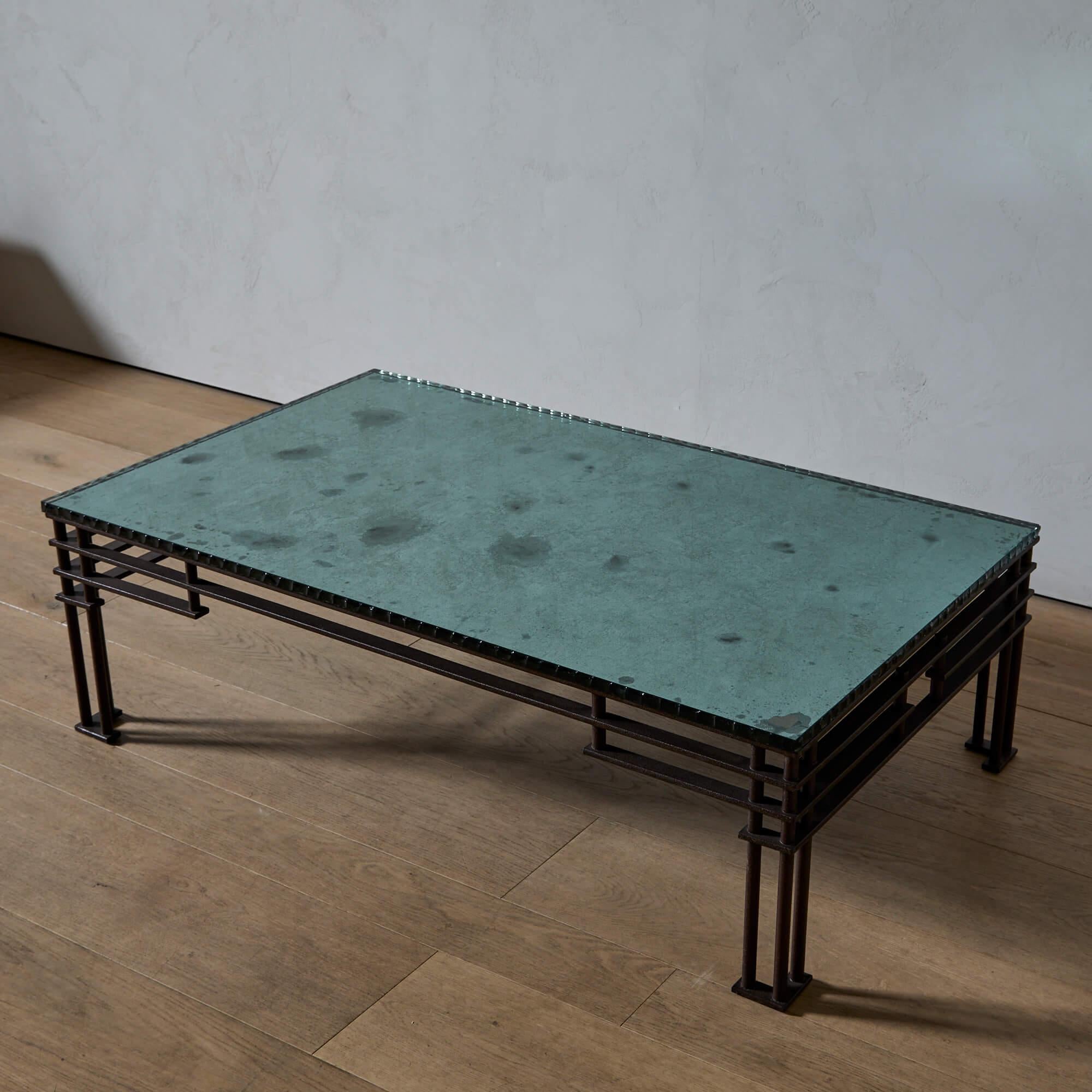 Patiné Jean-Michel Wilmotte pour Academy Table basse 