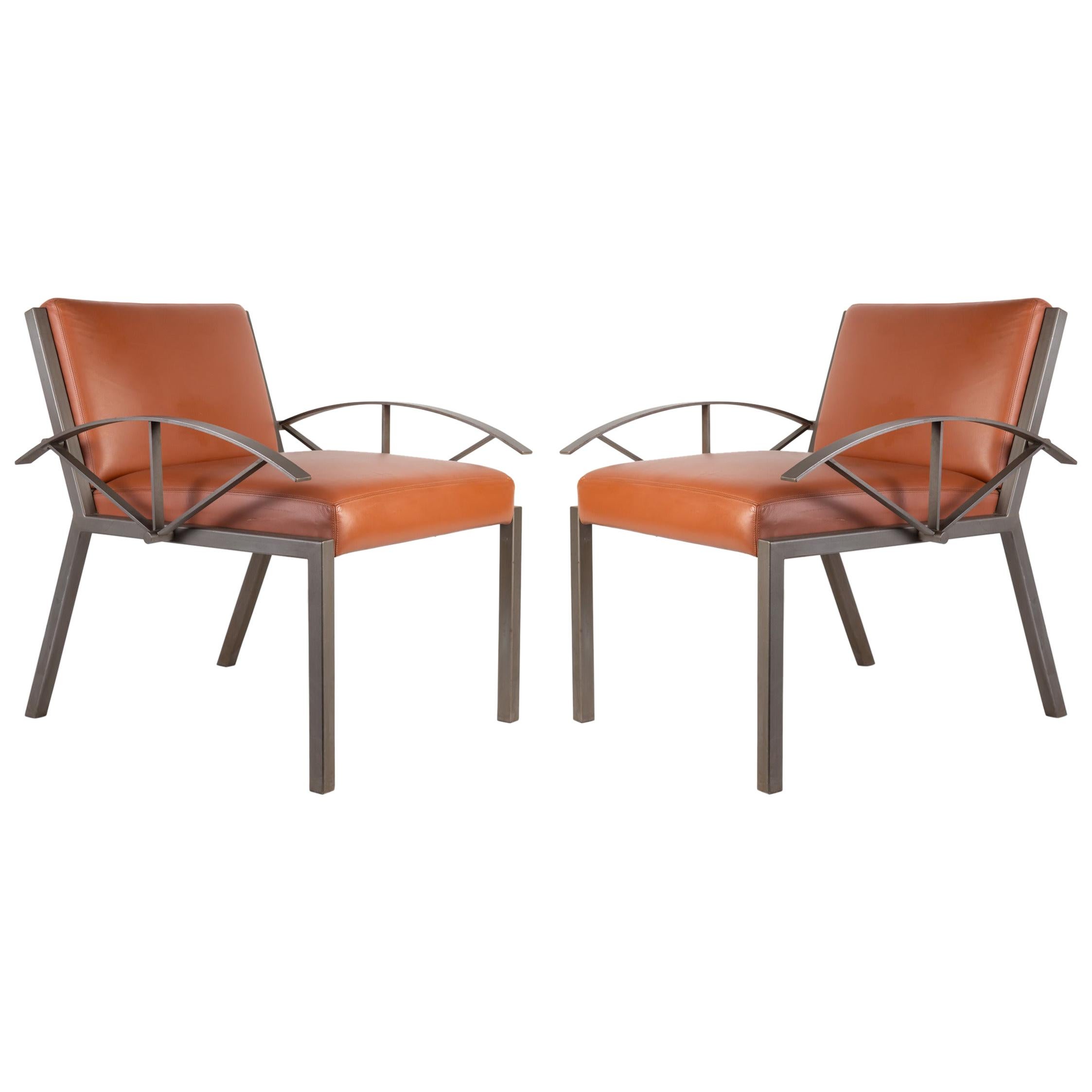 Jean-Michelle Wilmotte, 1956-1989, 2 Armchairs and 4 Chairs