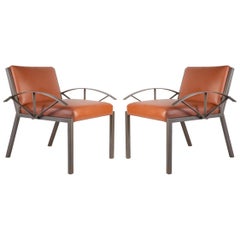 Jean-Michelle Wilmotte, 1956-1989, 2 fauteuils et 4 chaises