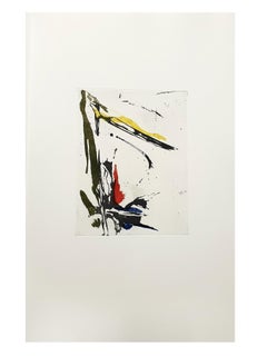 Jean Miotte - Composición abstracta - Aguafuerte original