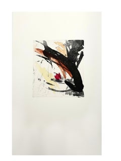 Jean Miotte - Abstract Composition - Original Etching