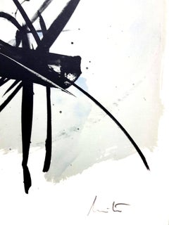 Jean Miotte - Composition abstraite - Lithographie originale signée