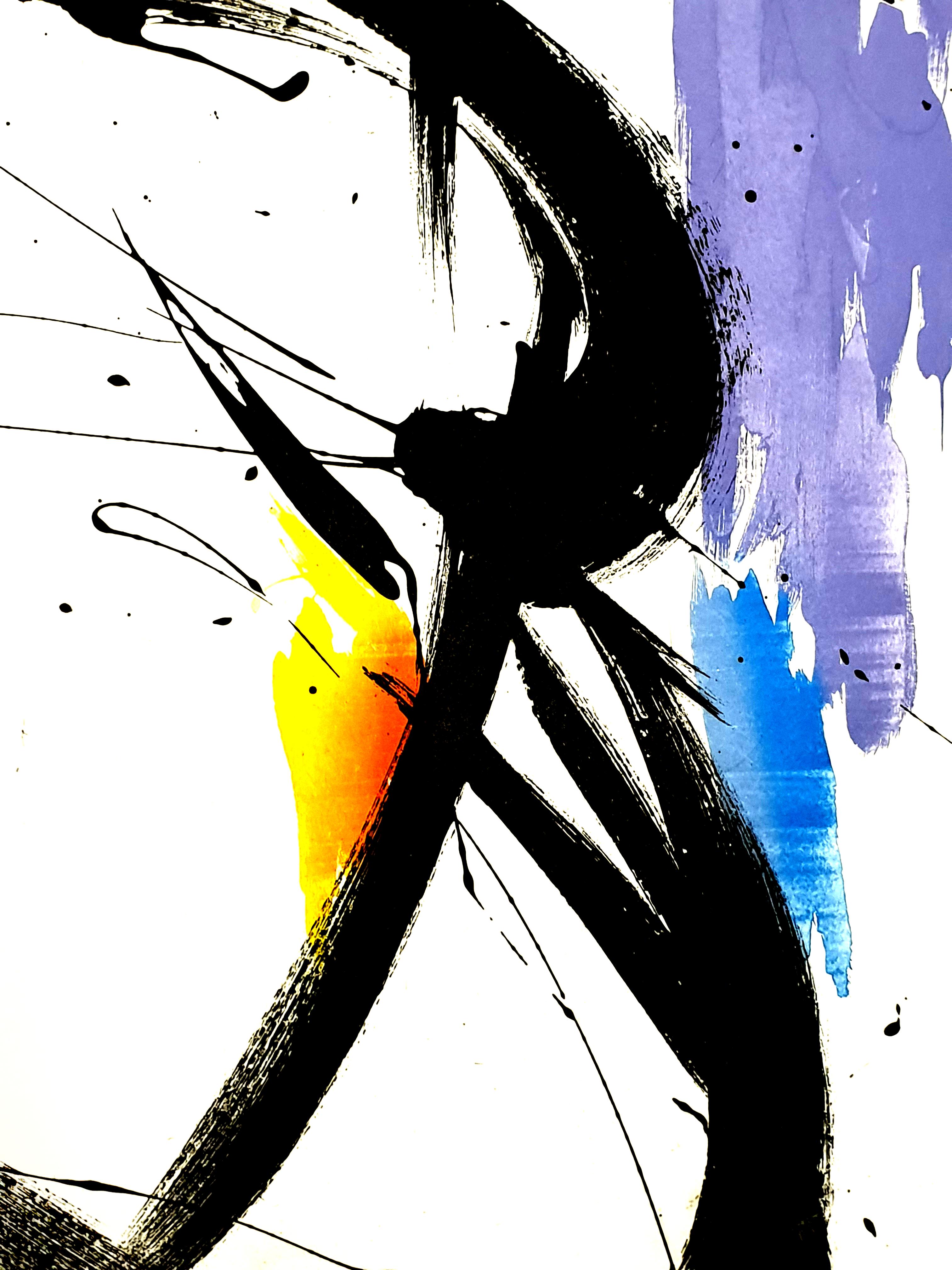Jean Miotte – Abstrakte Komposition – Original signierte Lithographie im Angebot 6
