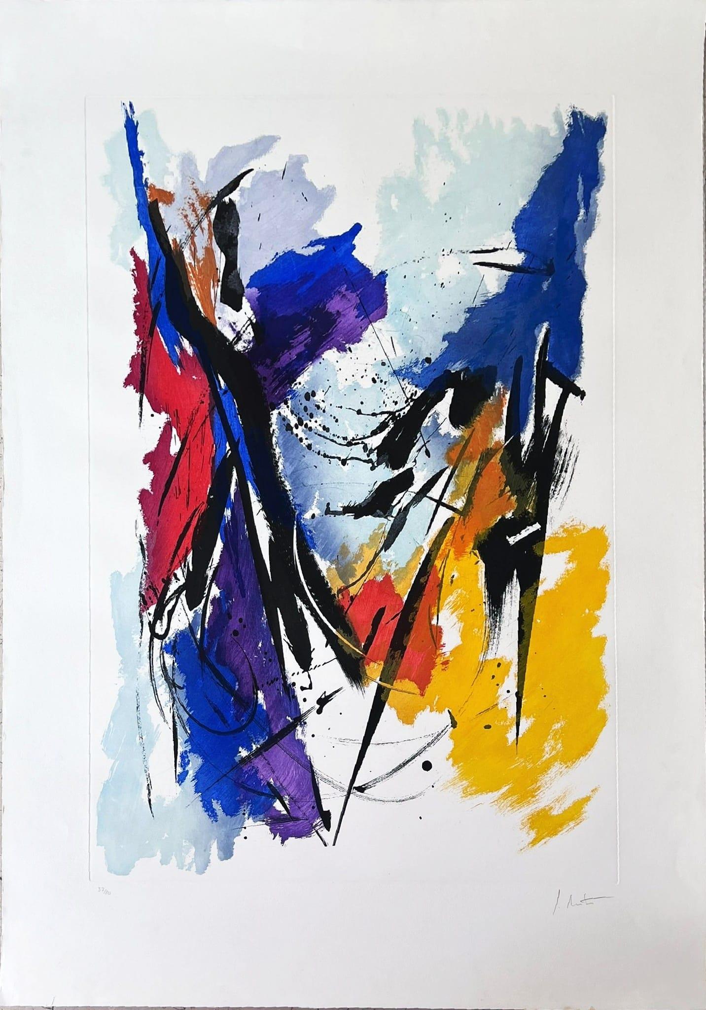 Sin título - Print de Jean Miotte
