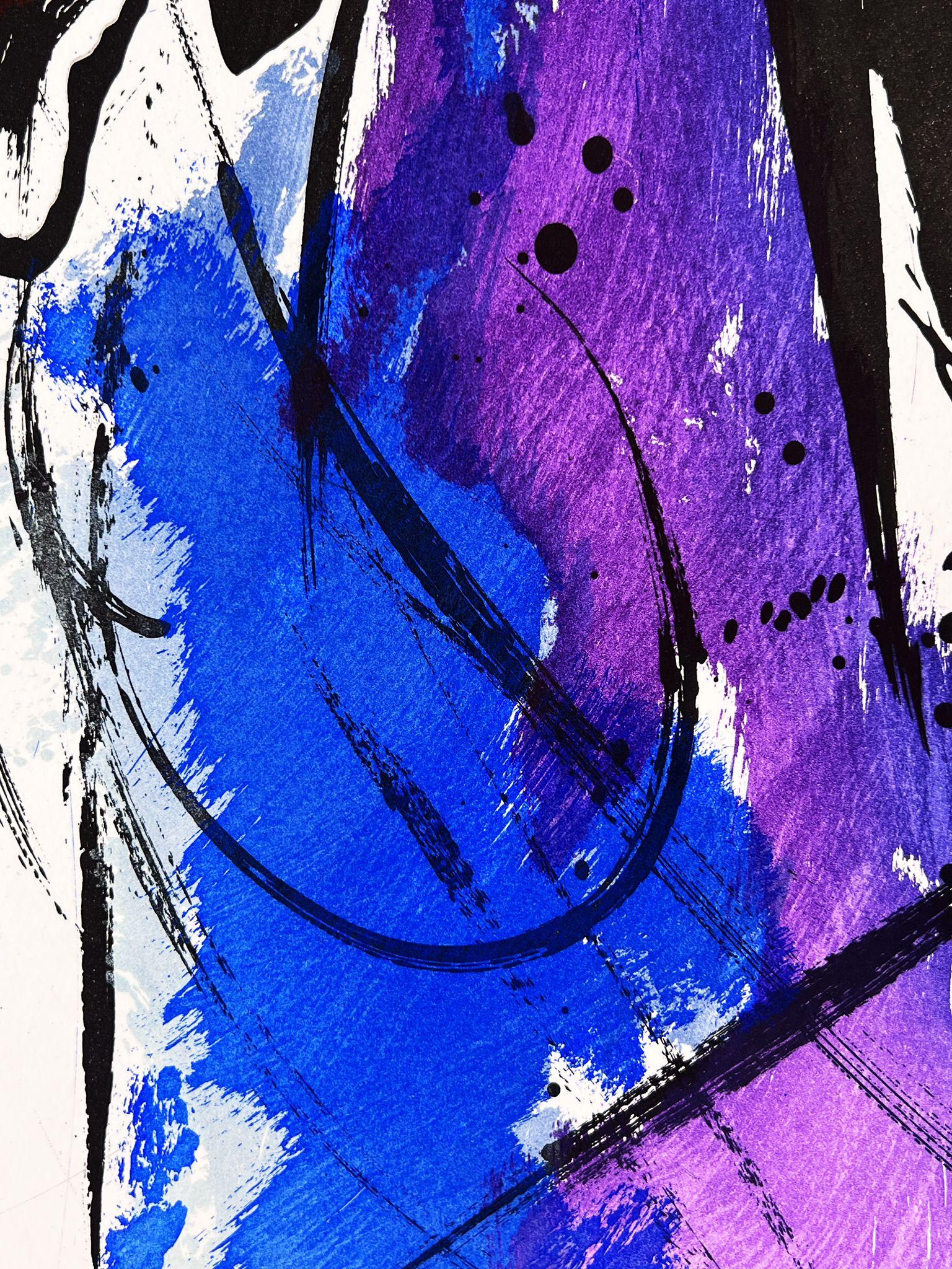 Sin título - Print Abstracto de Jean Miotte