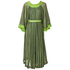 Jean Muir 70's Bohemian Style Dress