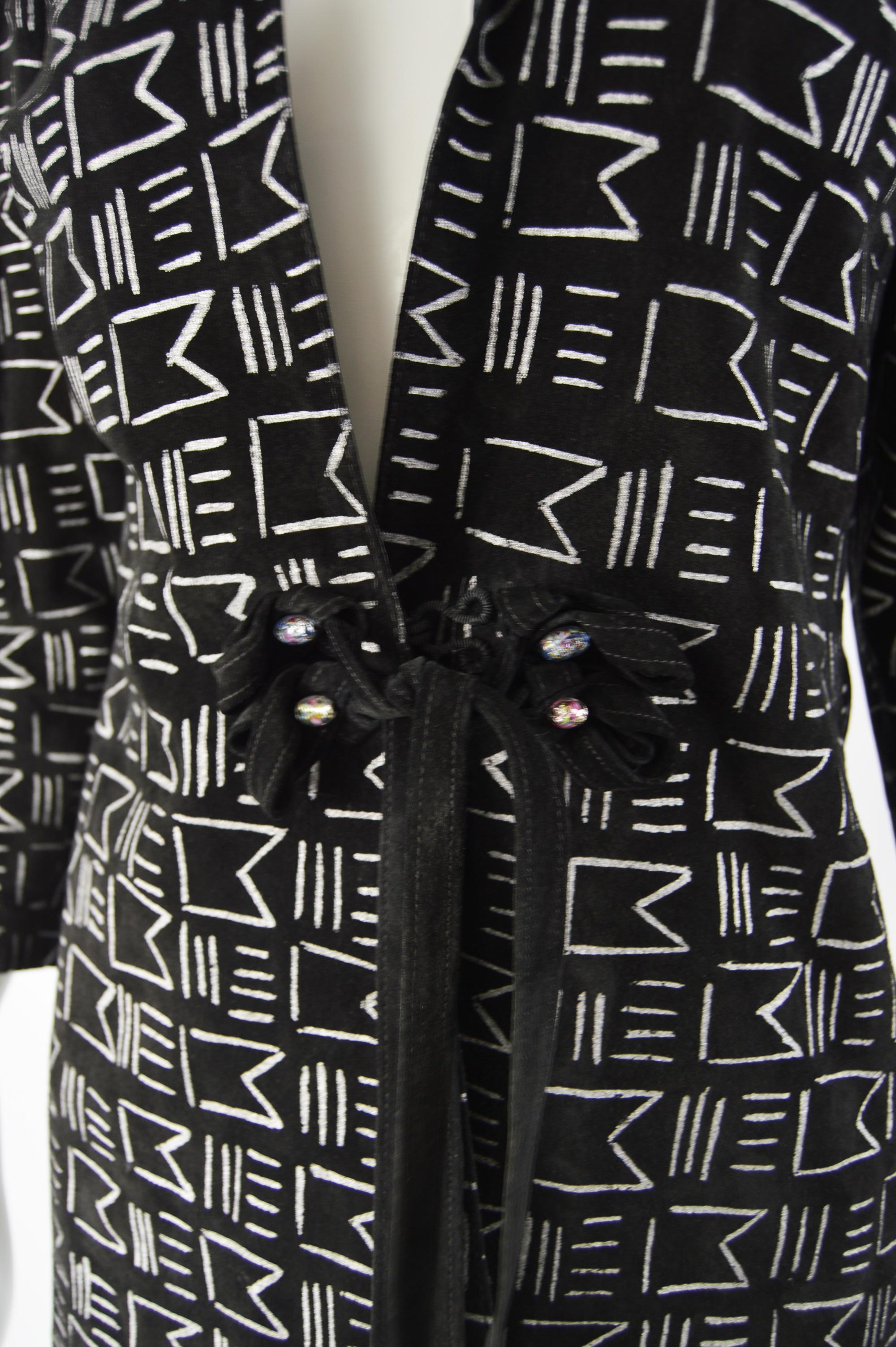 Jean Muir Black Suede Architectural Sleeve Vintage Jacket 1