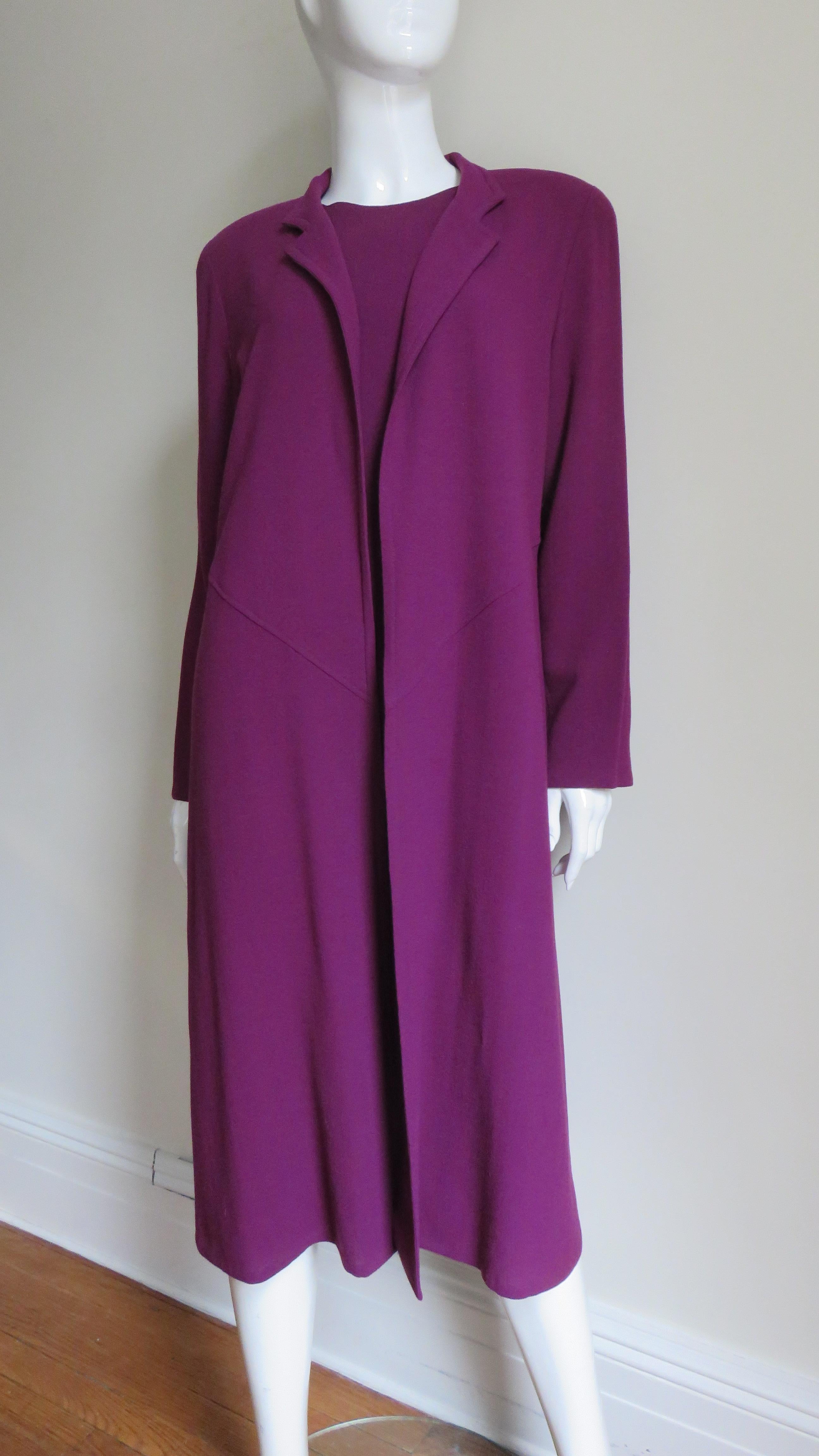 Jean Muir Dress and Duster Coat Jacket  2