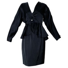 Jean Muir Satin Skirt Suit