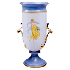 Vase en porcelaine Napoléon III de Nast, XIXe siècle