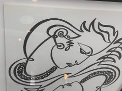 Jean Negulesco Continuous Line Drawing