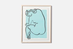 Jean Negulesco Continuous Line Drawings