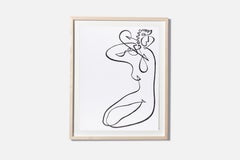 Jean Negulesco Continuous Line Drawings