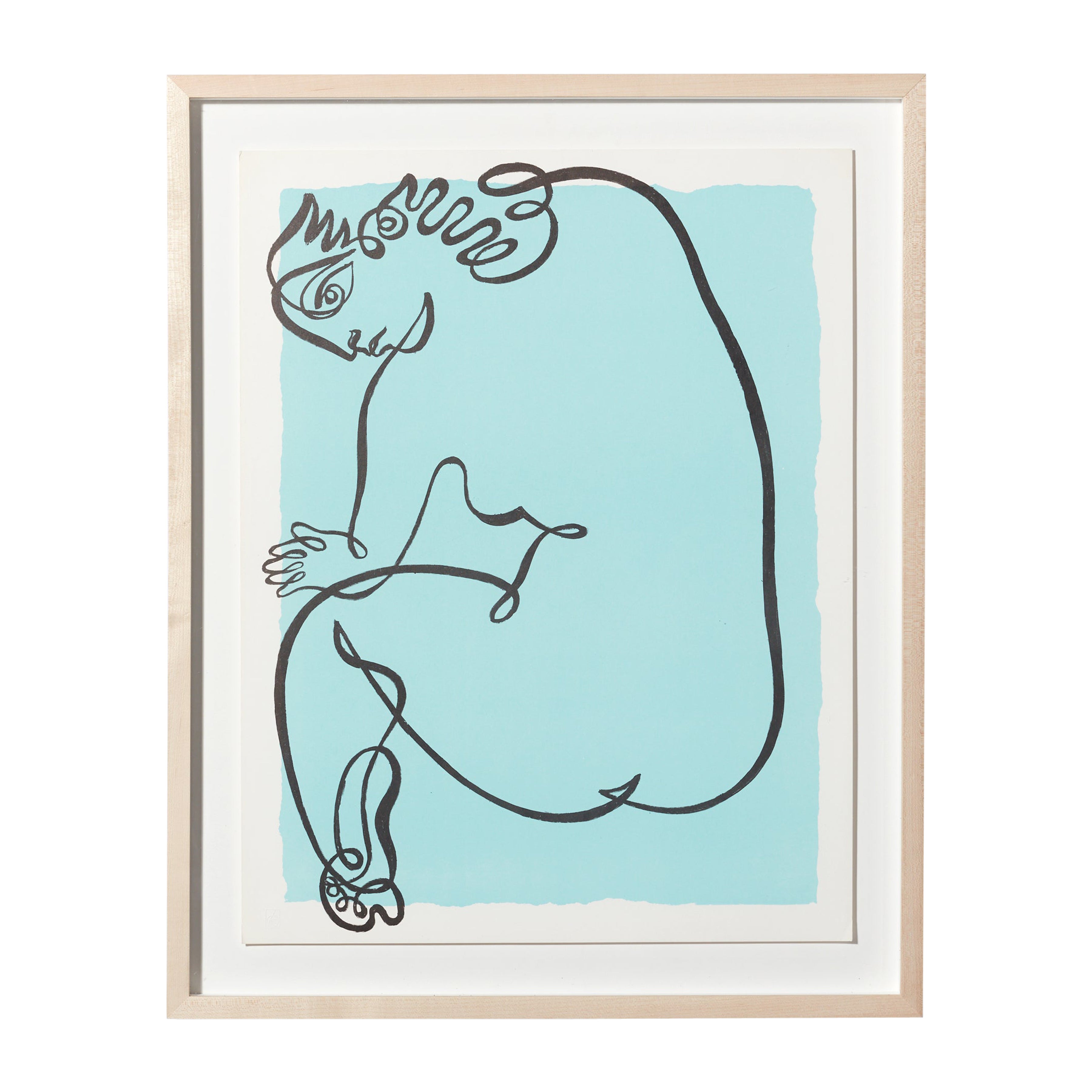 Jean Negulesco Dessins au trait continu