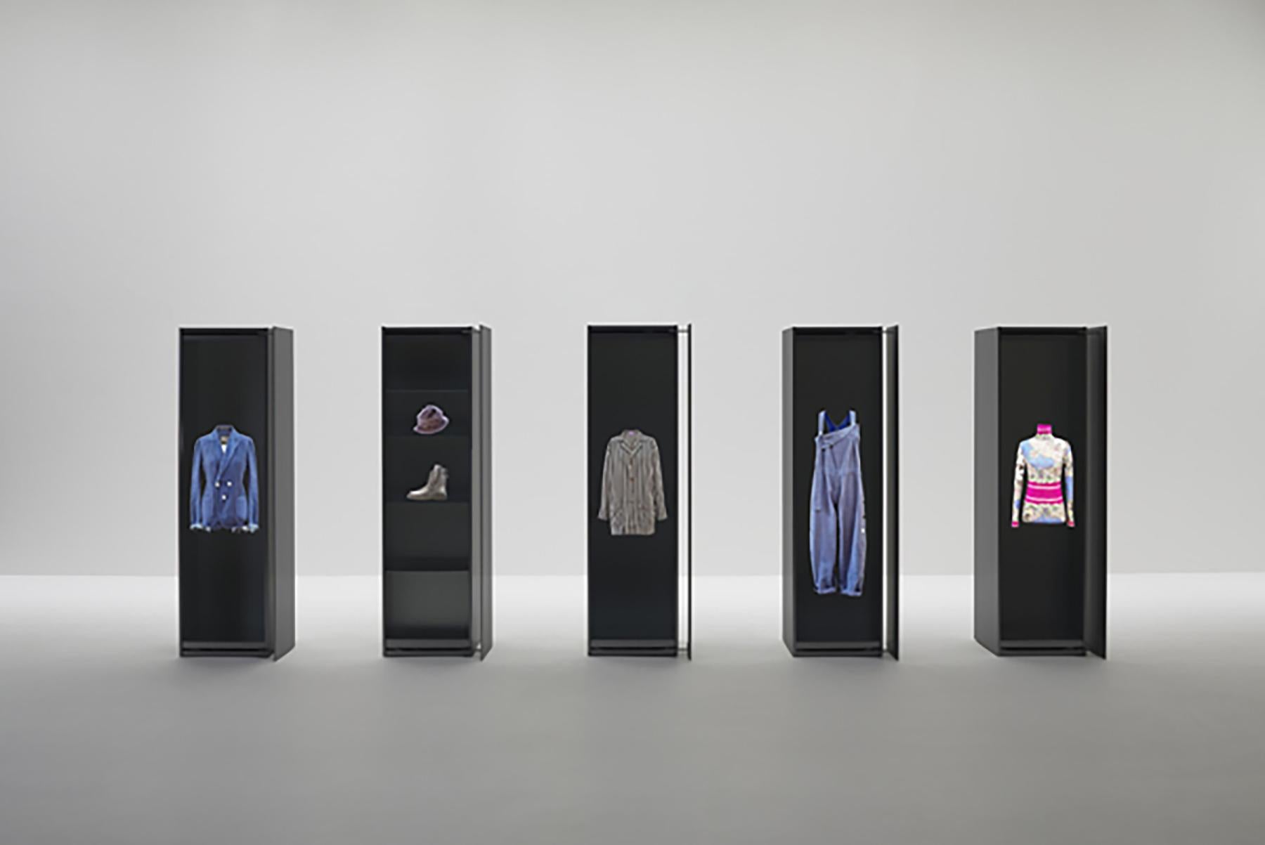 Jean Nouvel Less TOTEM Revolving Storage Designed for Foundation Cartier, Paris 1
