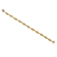Jean Paris Gemini and Sagittarius gold zodiac bracelet