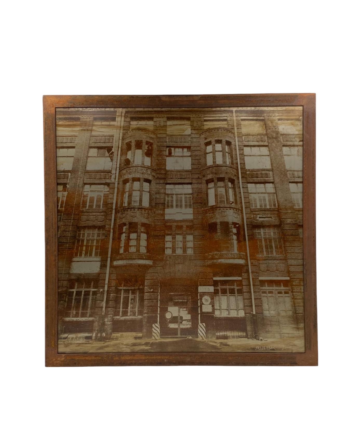 Periodo contemporaneo Jean-Pascal Bredenbac, Photo On Sheet Metal, Mounted On Panel, France 2000's in vendita