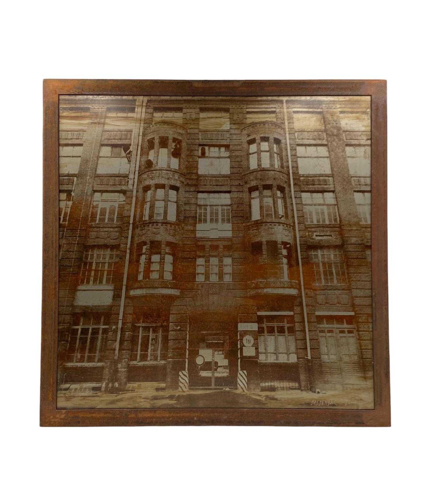 Jean-Pascal Bredenbac, Photo On Sheet Metal, Mounted On Panel, France 2000's in vendita 1