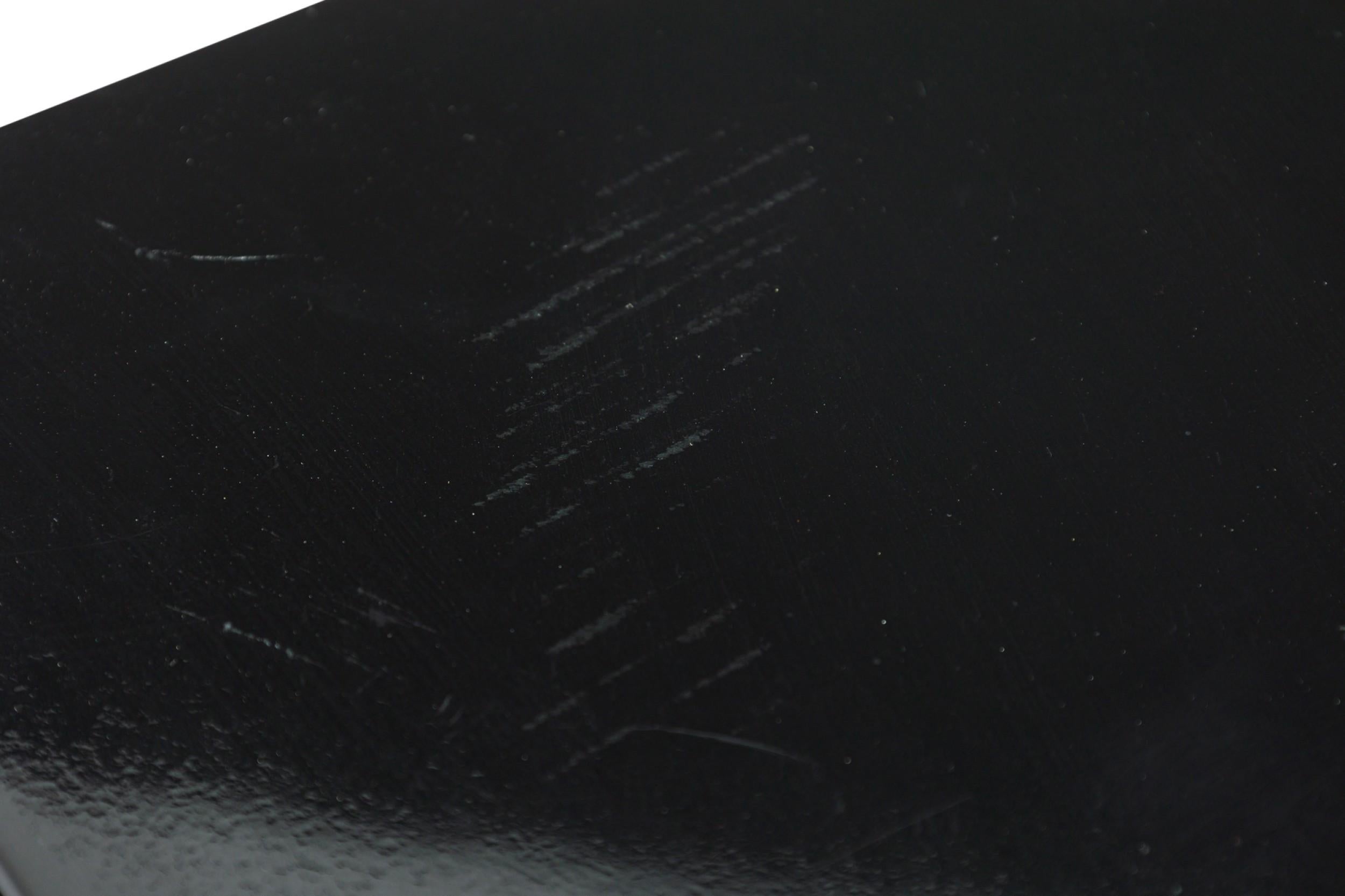Französischer schwarz lackierter Art-déco-Schreibtisch von Jean Pascaud (20. Jahrhundert) im Angebot