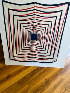Sciarpa di seta di Jean Patou degli anni '80