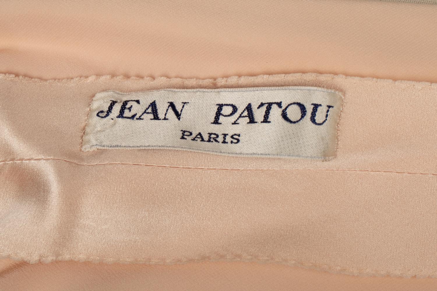Jean Patou Organza and Silk Haute Couture Set, 1980s For Sale 9